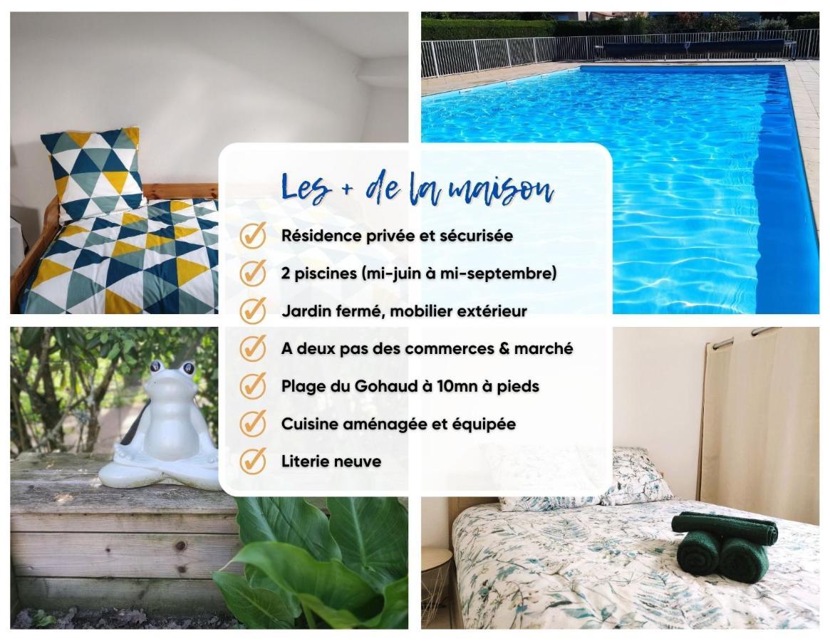 Charmante Maison De Vacances, 4P, Piscines, Proche Gohaud سانت ميشيل تشيف تشيف المظهر الخارجي الصورة